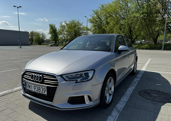 Audi A3 cena 83999 przebieg: 39235, rok produkcji 2018 z Mielec małe 154